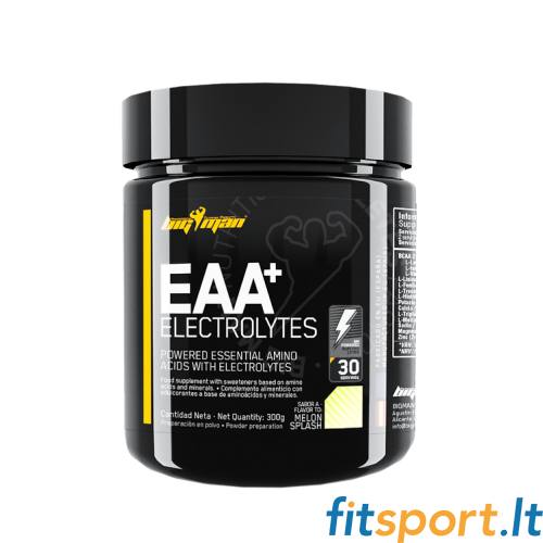 BigMan Nutrition Esminės amino rūgštys + Elektrolitai (EAA + Electrolytes) 300g  ir  DOVANA firminė BigMan plaktuvė 